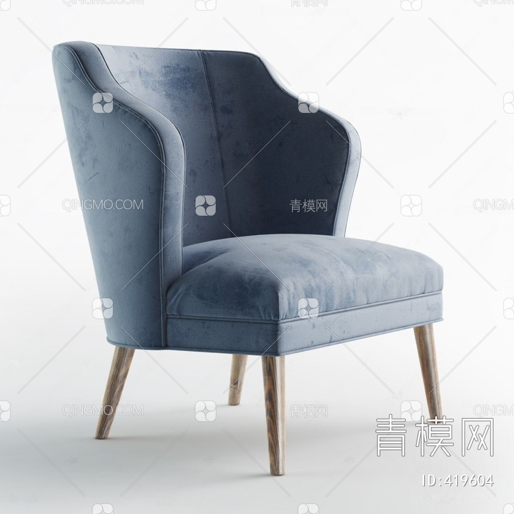 单椅3D模型下载【ID:419604】
