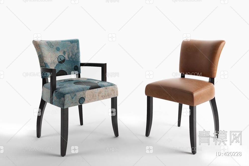单人椅3D模型下载【ID:420228】
