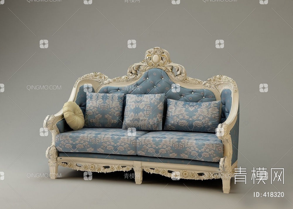 沙发3D模型下载【ID:418320】