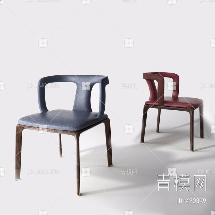 素殻Sureeco 禔 餐椅3D模型下载【ID:420399】