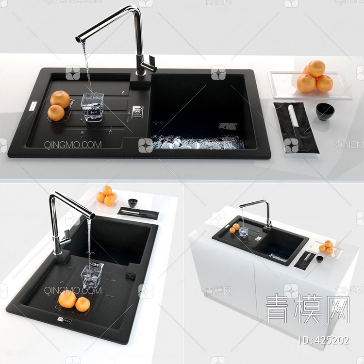 厨柜3D模型下载【ID:425202】