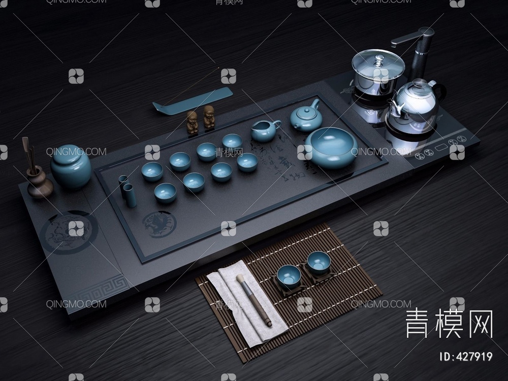 茶台3D模型下载【ID:427919】