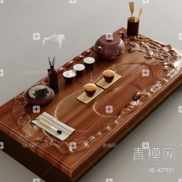 茶具3D模型下载【ID:427921】