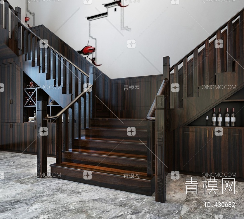 楼梯3D模型下载【ID:430682】