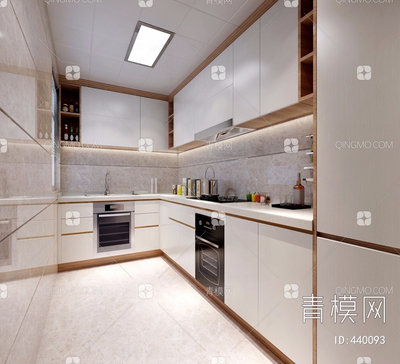 厨房3D模型下载【ID:440093】