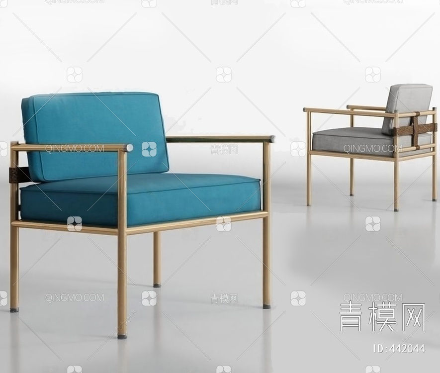 休闲椅3D模型下载【ID:442044】