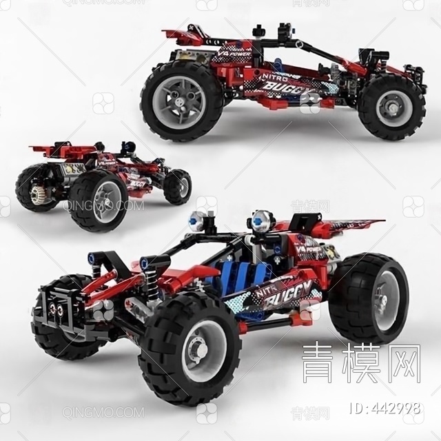 玩具车3D模型下载【ID:442998】