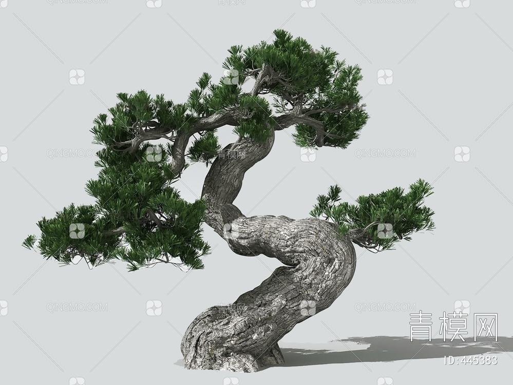 松树3D模型下载【ID:445383】