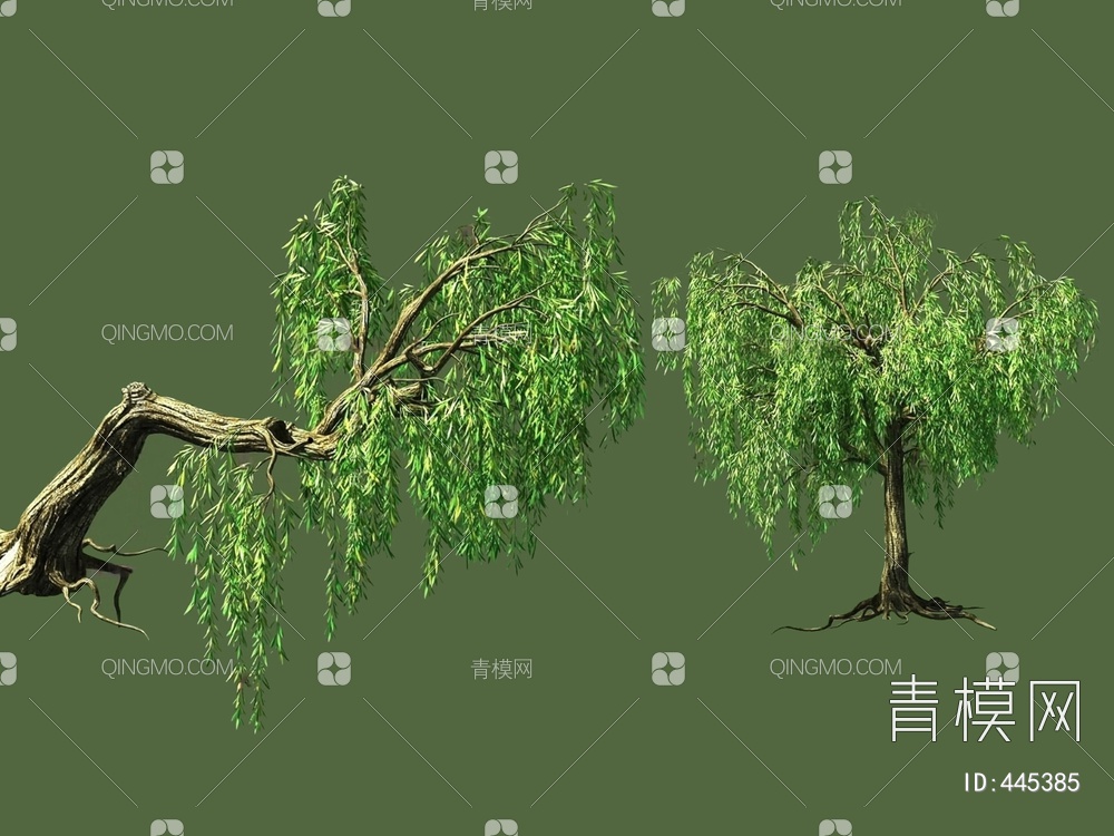 柳树3D模型下载【ID:445385】