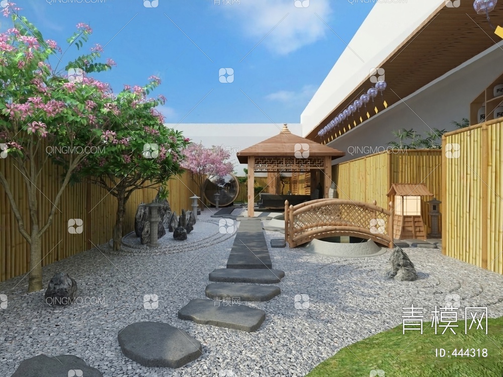 庭院3D模型下载【ID:444318】