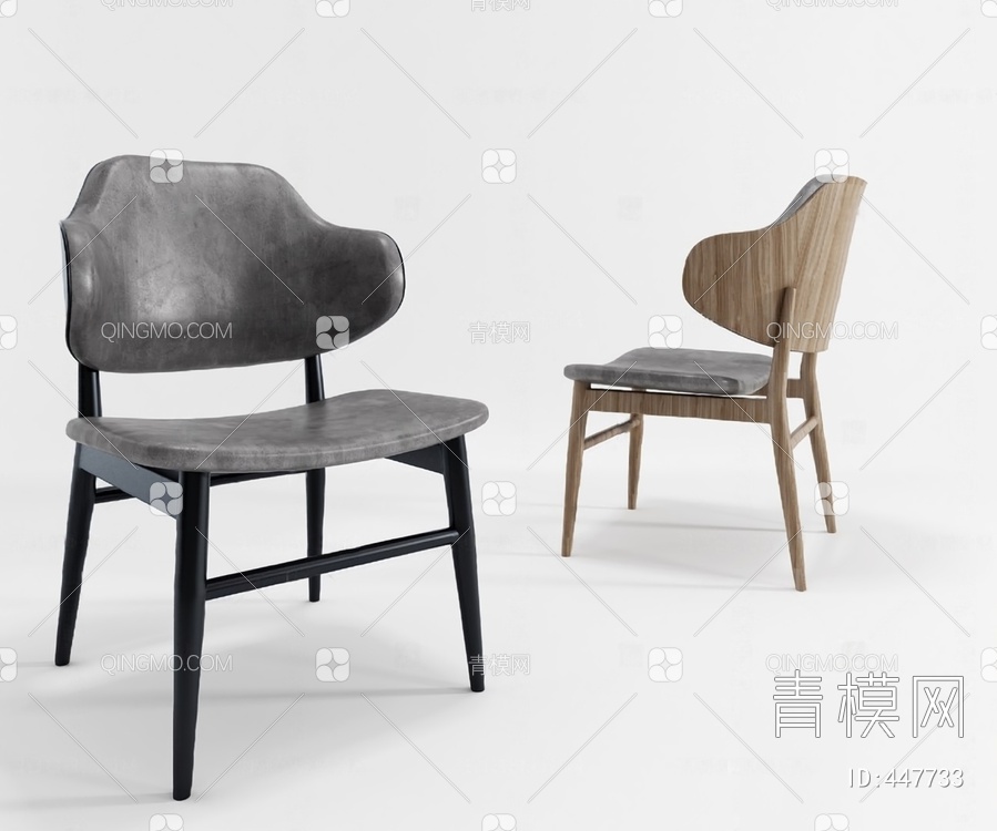餐椅3D模型下载【ID:447733】