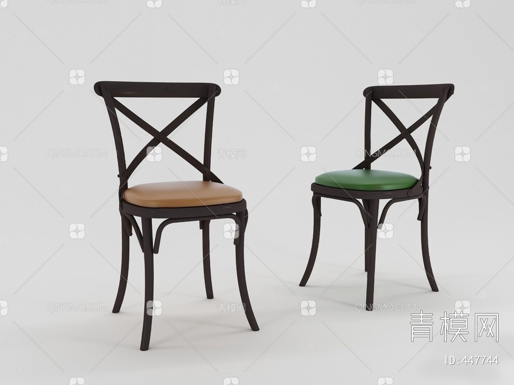 餐椅3D模型下载【ID:447744】