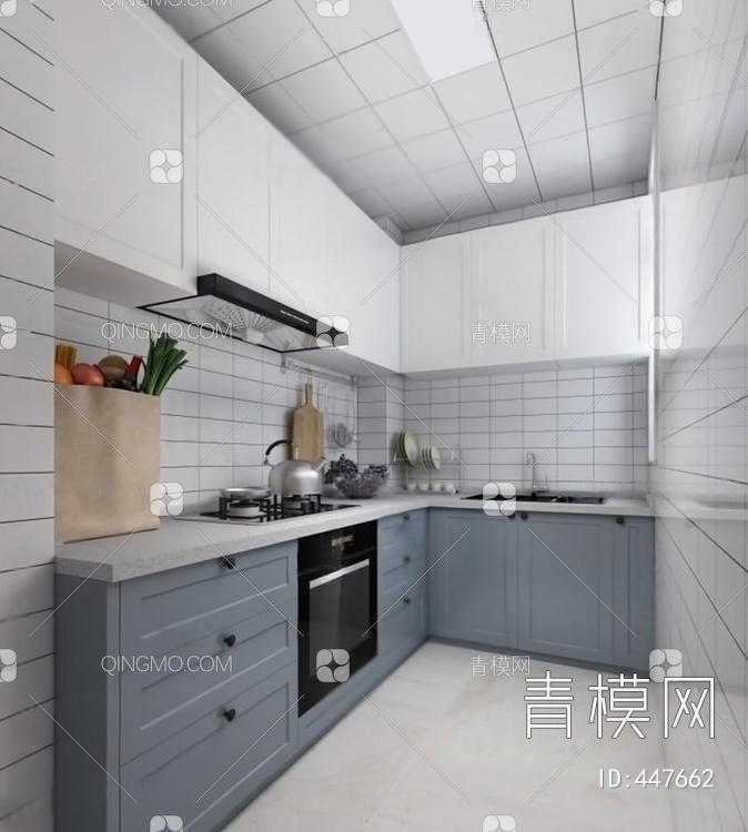 厨房3D模型下载【ID:447662】