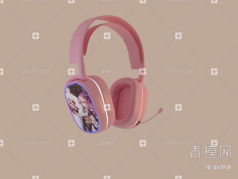 耳机3D模型下载【ID:447918】