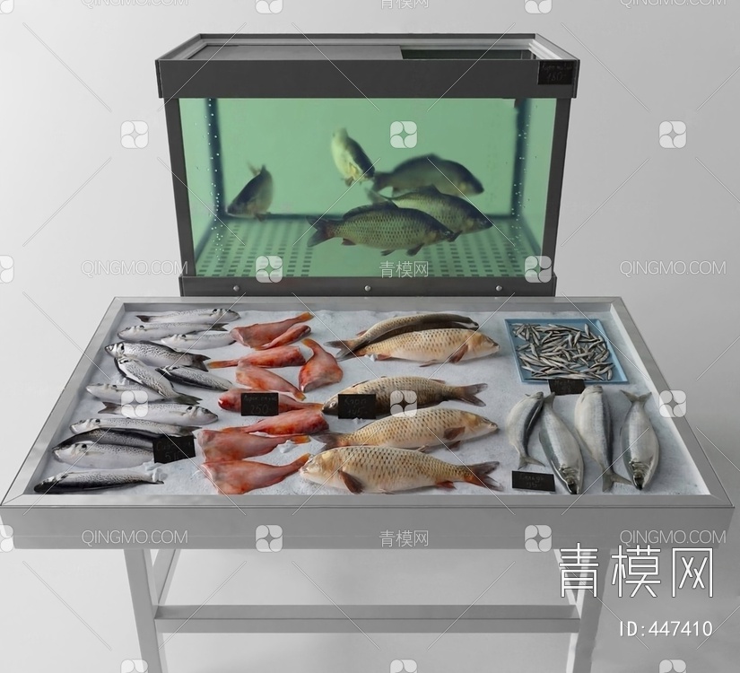 鱼3D模型下载【ID:447410】