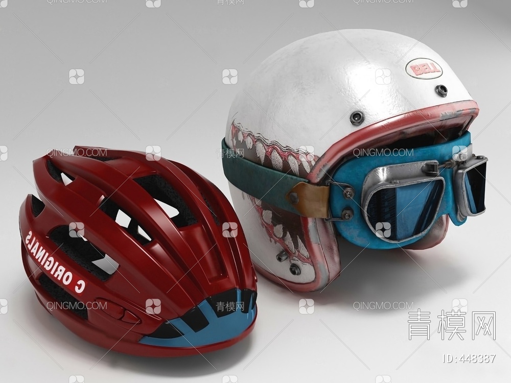 头盔3D模型下载【ID:448387】