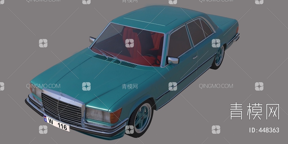 汽车3D模型下载【ID:448363】