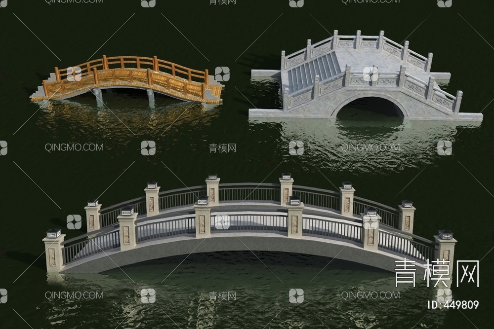桥3D模型下载【ID:449809】