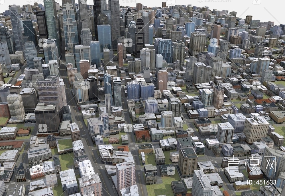 城市3D模型下载【ID:451633】