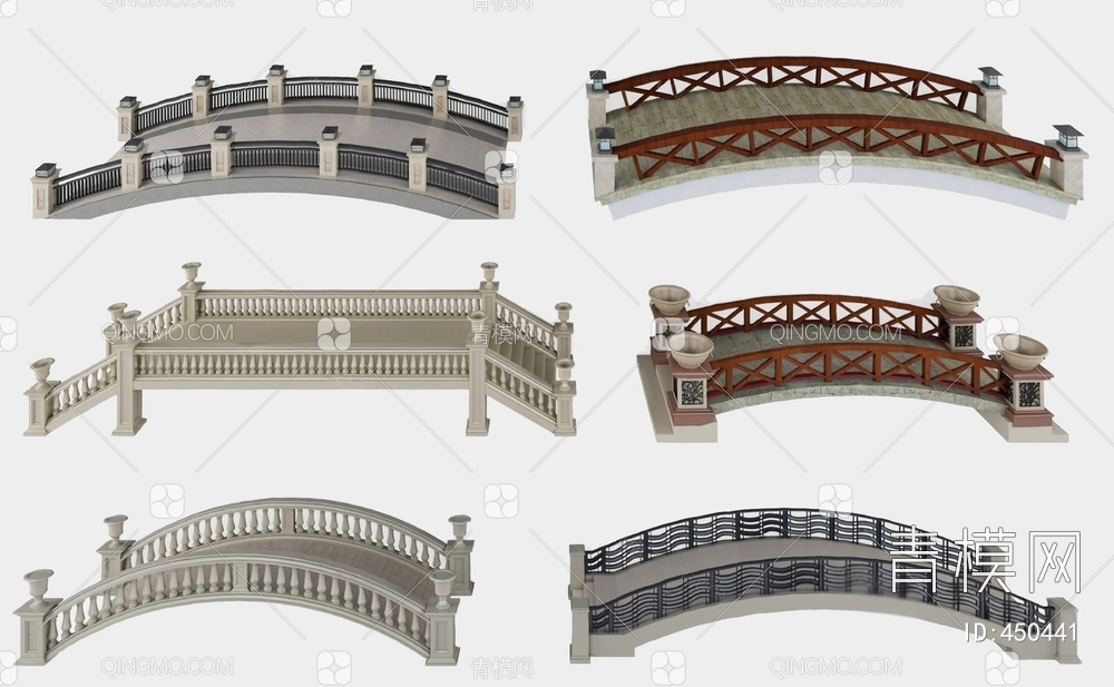 桥3D模型下载【ID:450441】