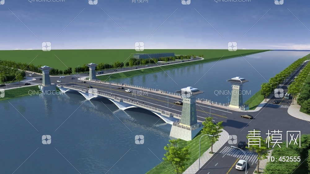桥3D模型下载【ID:452555】