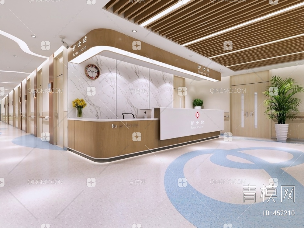 护士站3D模型下载【ID:452210】