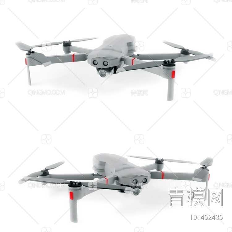 无人机3D模型下载【ID:452435】