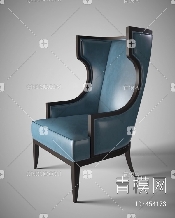 沙发椅3D模型下载【ID:454173】