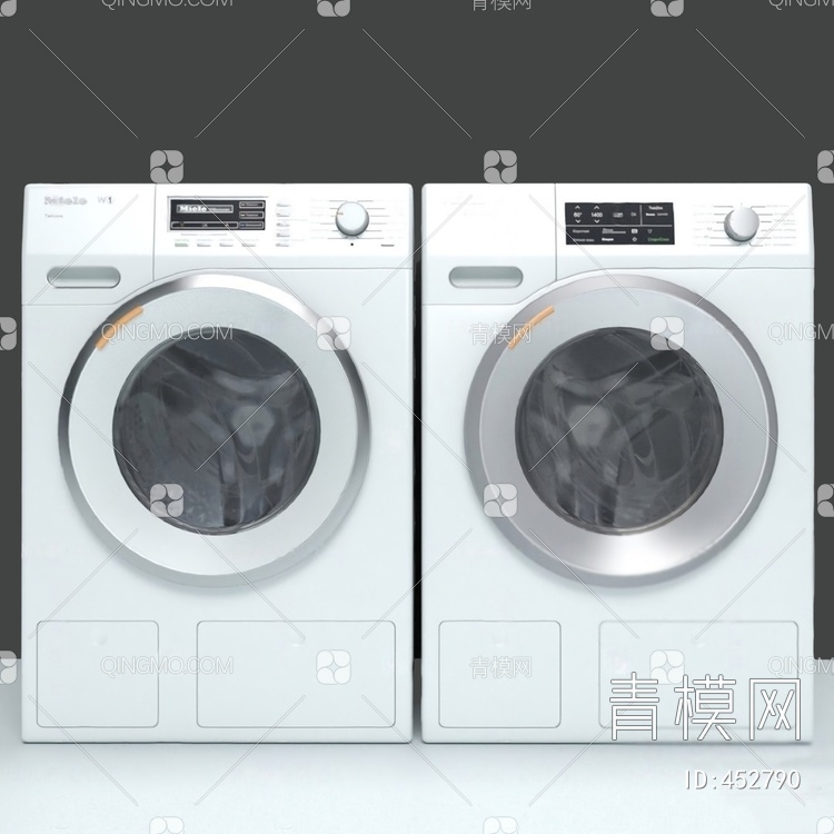 洗衣机3D模型下载【ID:452790】