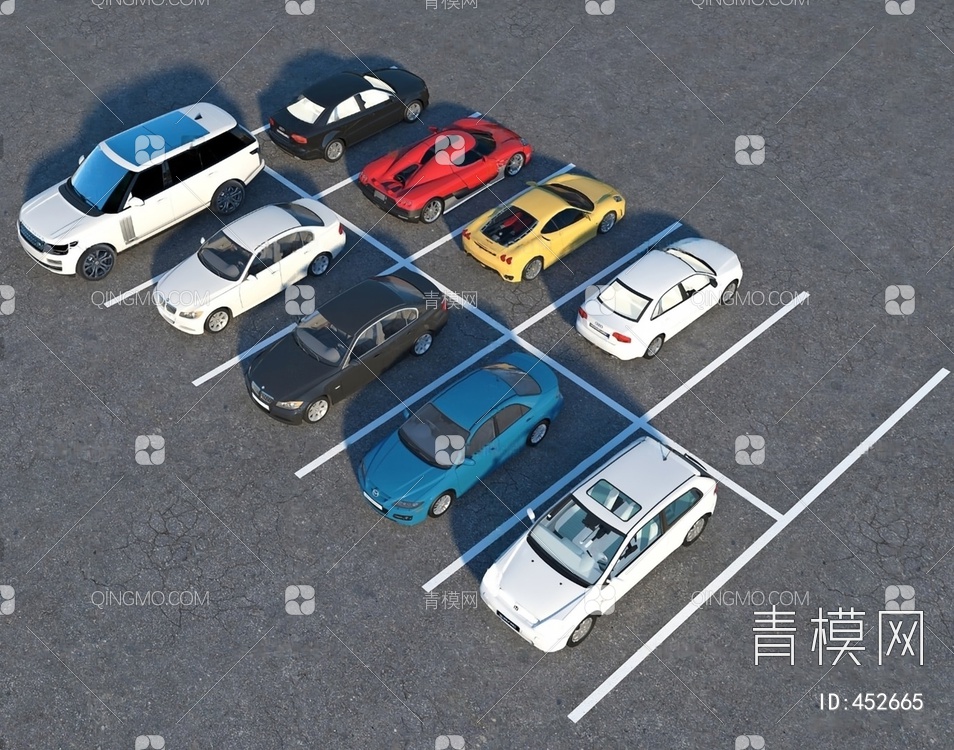 汽车3D模型下载【ID:452665】