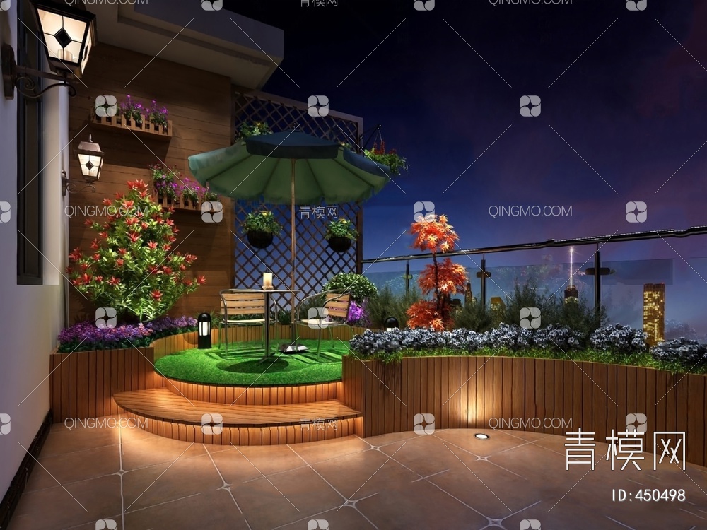 花园3D模型下载【ID:450498】