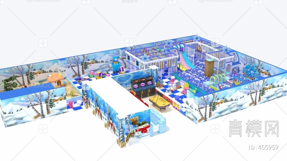 游乐园3D模型下载【ID:455959】