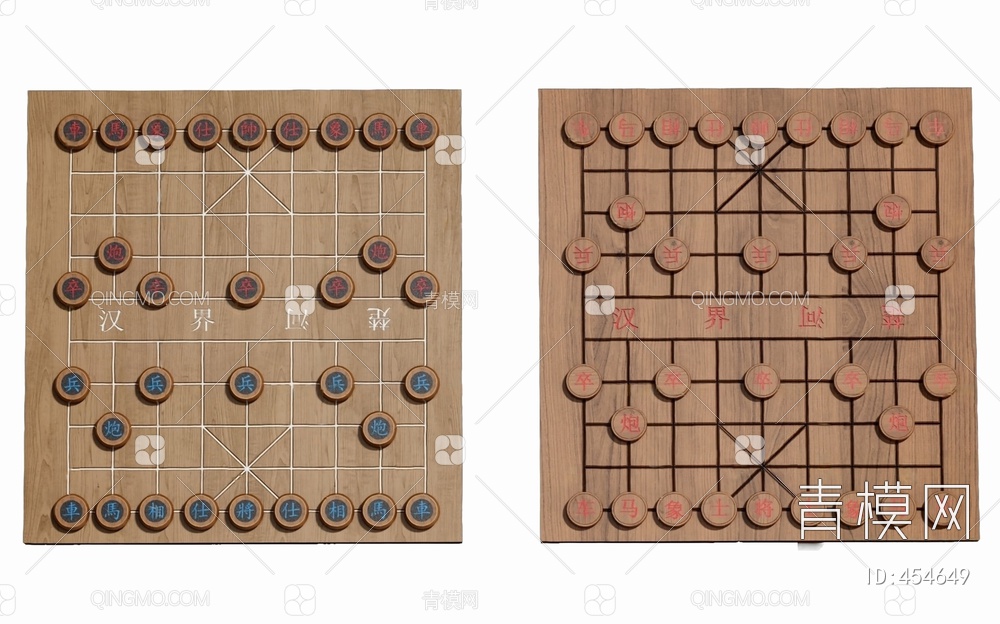 象棋3D模型下载【ID:454649】