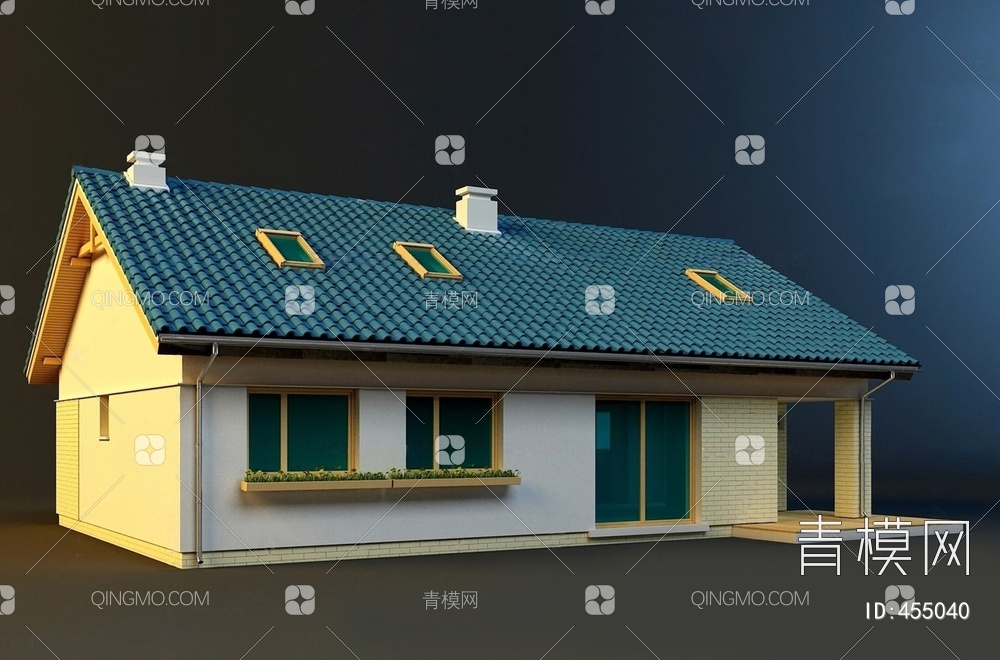 房子3D模型下载【ID:455040】