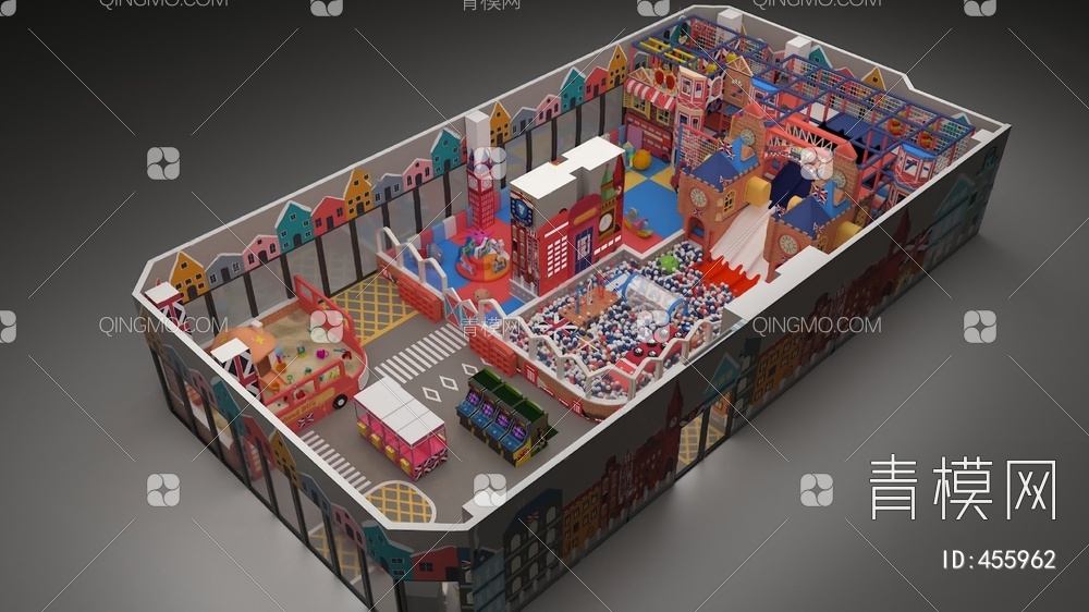 游乐园3D模型下载【ID:455962】