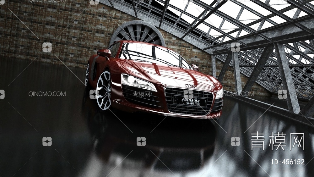 跑车3D模型下载【ID:456152】