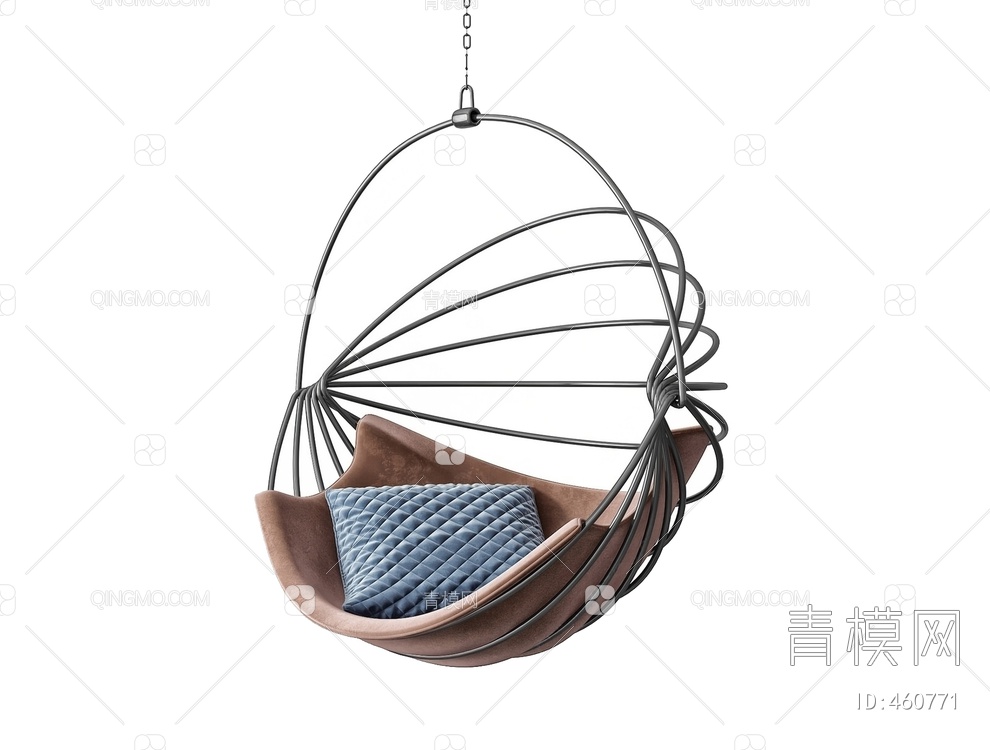休闲吊椅3D模型下载【ID:460771】