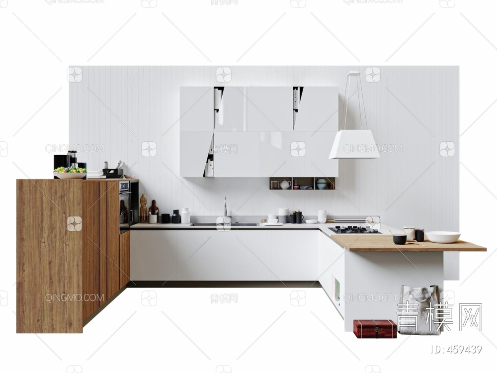 厨柜3D模型下载【ID:459439】