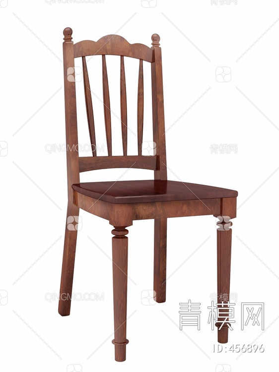 单人椅3D模型下载【ID:456896】