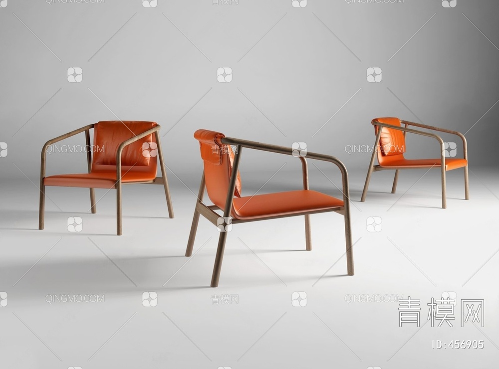 单人椅3D模型下载【ID:456905】