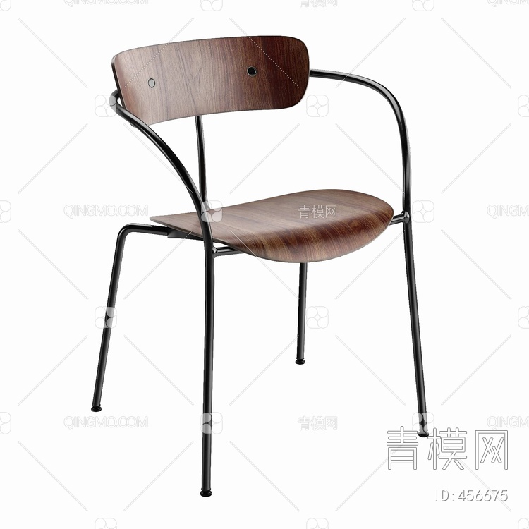 单椅3D模型下载【ID:456675】