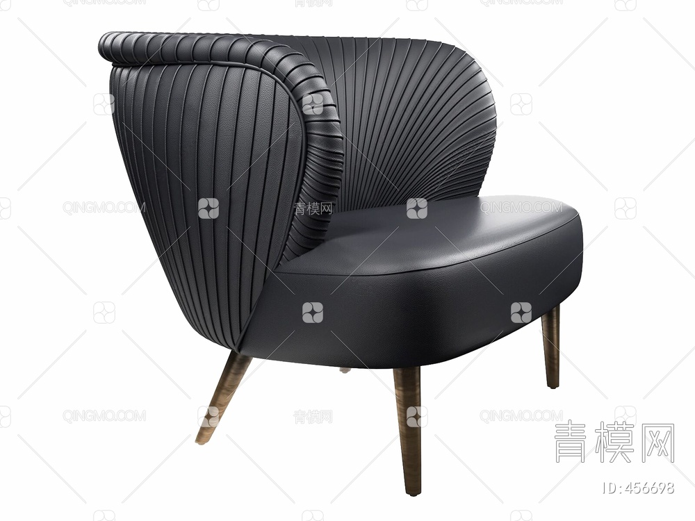 葡萄牙 PAULO ANTUNES 欧洲皮质沙发椅3D模型下载【ID:456698】