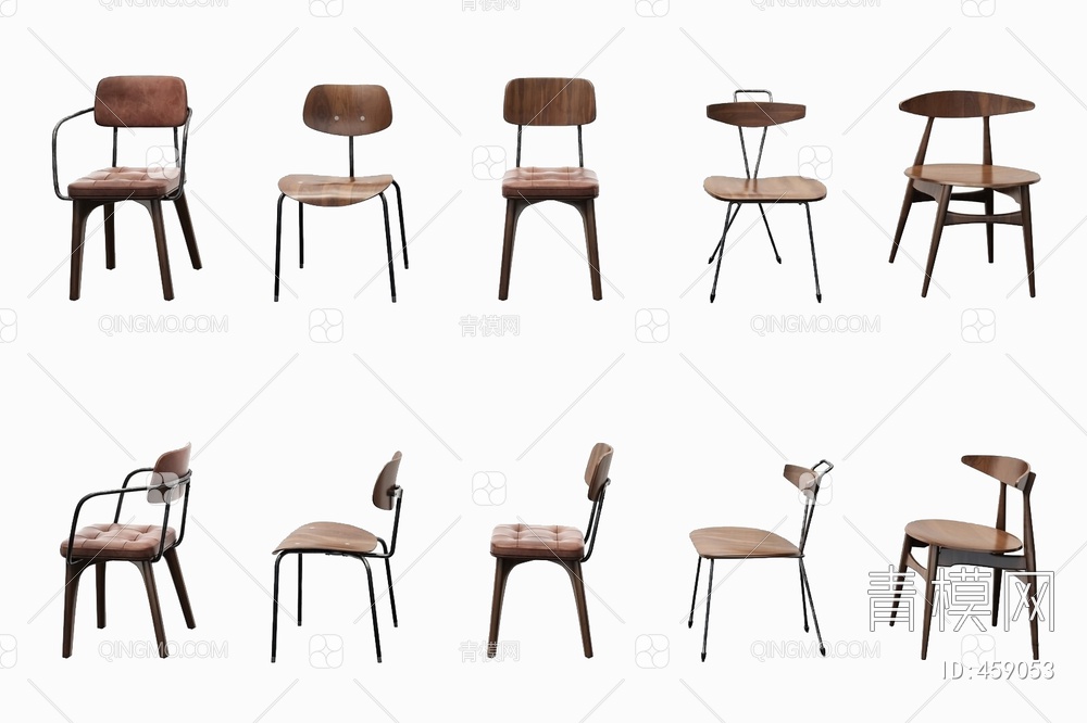 单椅3D模型下载【ID:459053】