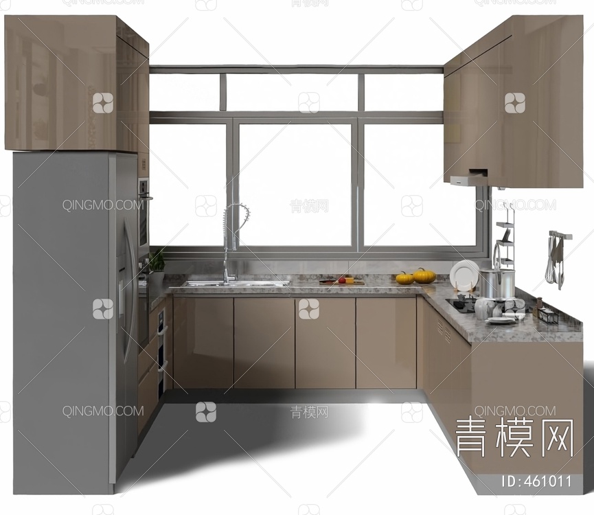 厨房用品3D模型下载【ID:461011】