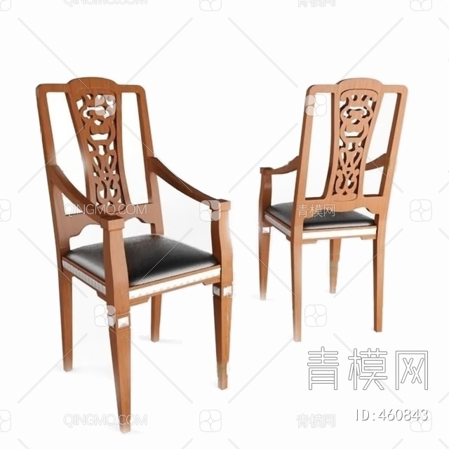 单椅3D模型下载【ID:460843】