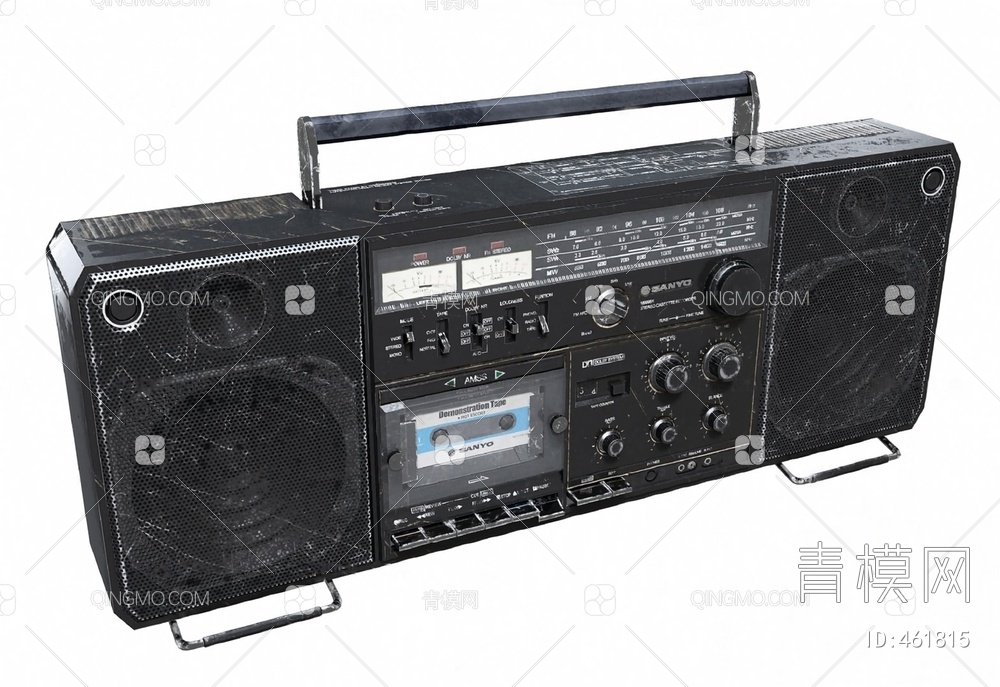 收音机3D模型下载【ID:461815】