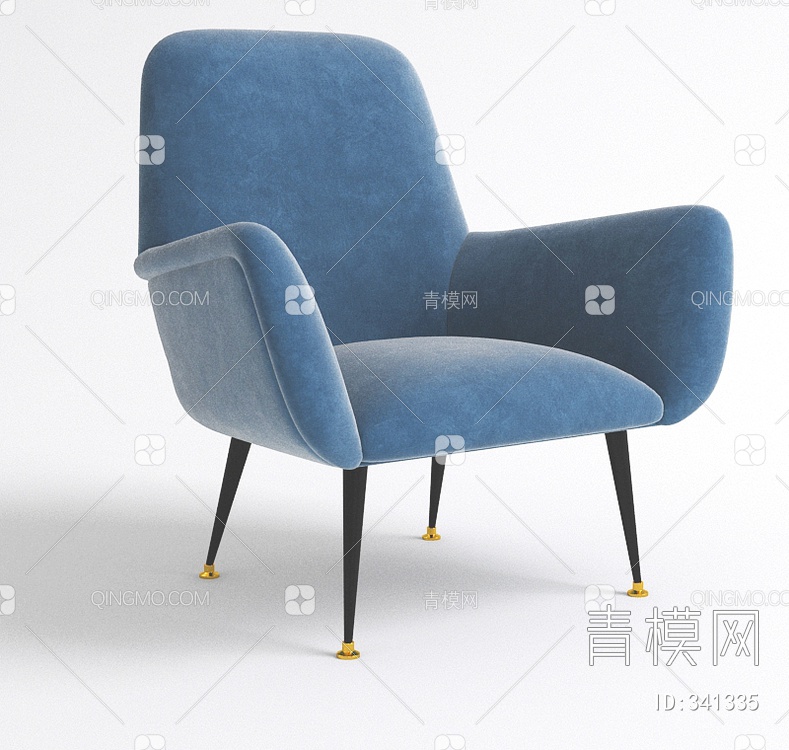 单椅3D模型下载【ID:341335】