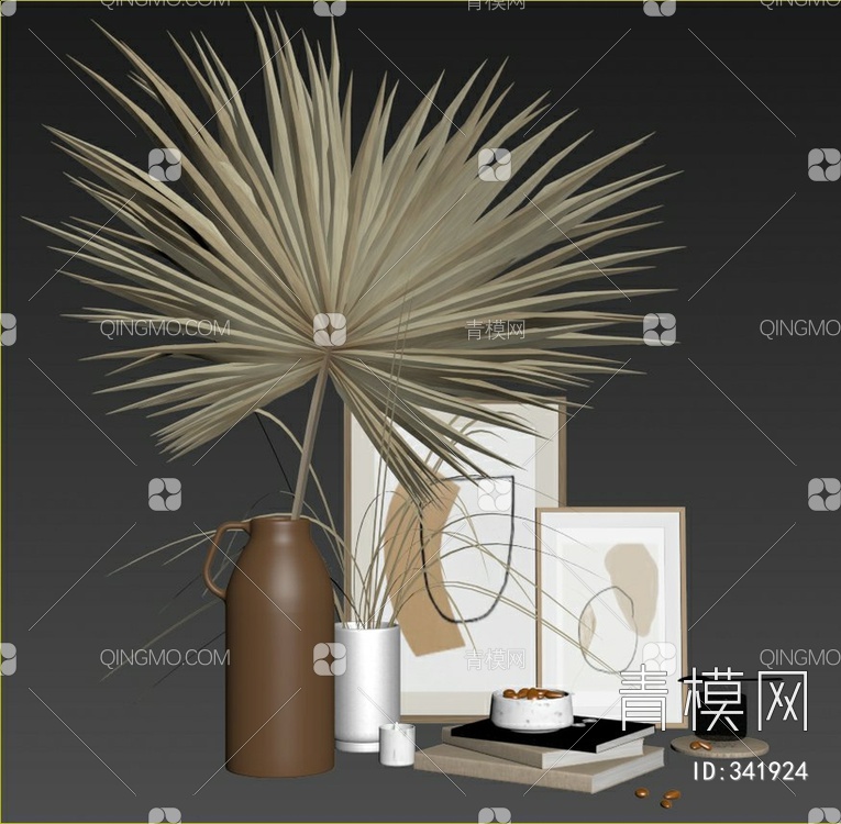 装饰摆件3D模型下载【ID:341924】