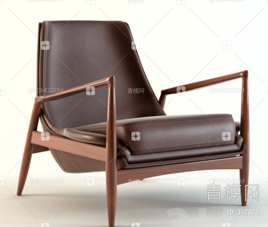 单椅3D模型下载【ID:342326】