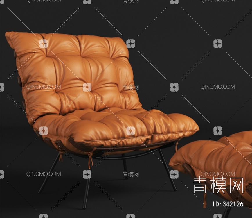 骨椅3D模型下载【ID:342126】